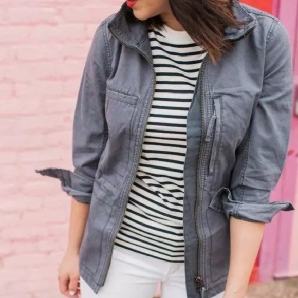 Madewell fleet jacket in grey - Picture 2 of 4